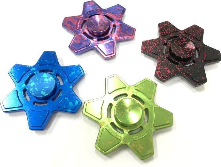 Image du produit FidgetSpinner RotorSplash Fidget Spinner Aluminium oxydé