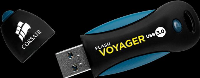 Image du produit Corsair Flash Voyager (128 Go, USB-A)
