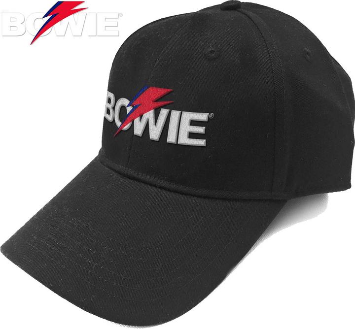 David Bowie Bowie Aladdin Sane Bolt Logo Baseball Cap