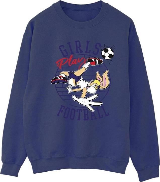Looney Tunes Lola Bunny Girls Play Football Sweatshirt (M)