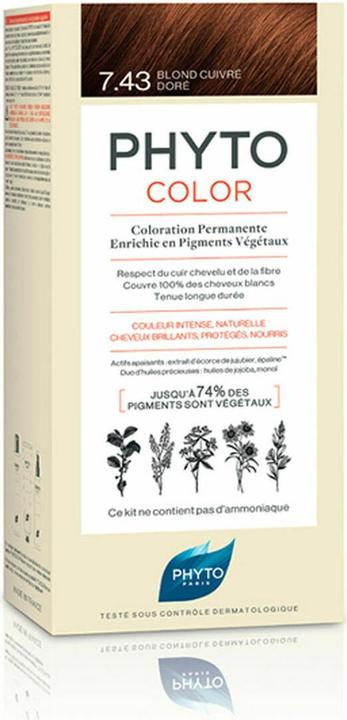 Image du produit Phyto color 7.43 rubio dorado (7.43-rubio dorado cobrizo)