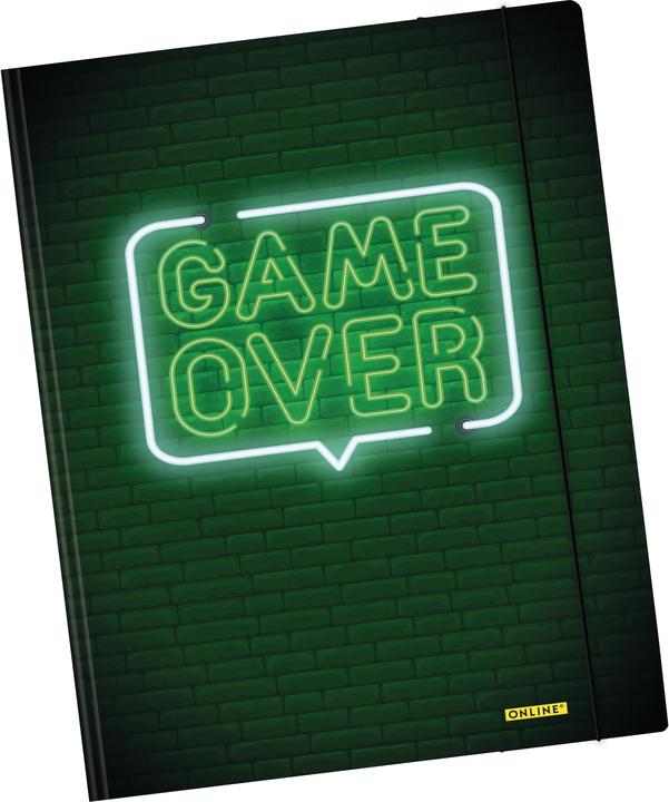 Produktbild Online Gummizugmappe A4 07924/6 Game Over (A4)