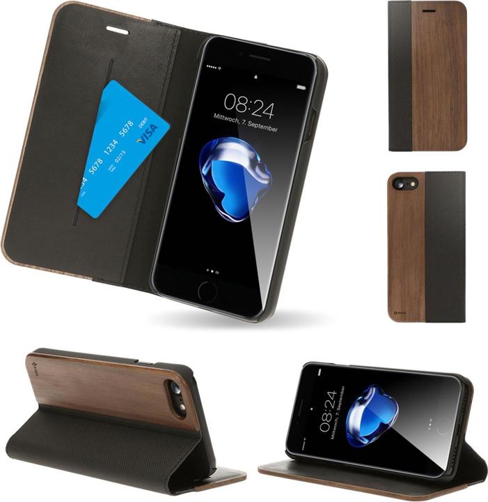 Produktbild Nalia Echt-Holz Handyhülle (Apple iPhone SE (3rd Gen))
