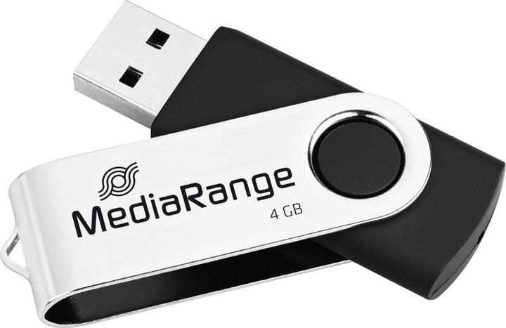 Image du produit MediaRange Lecteur flash (4 Go, USB-A)