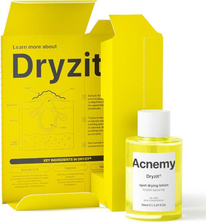 Actual product image Acnemy DRYZIT Dry Lotion (30 ml)
