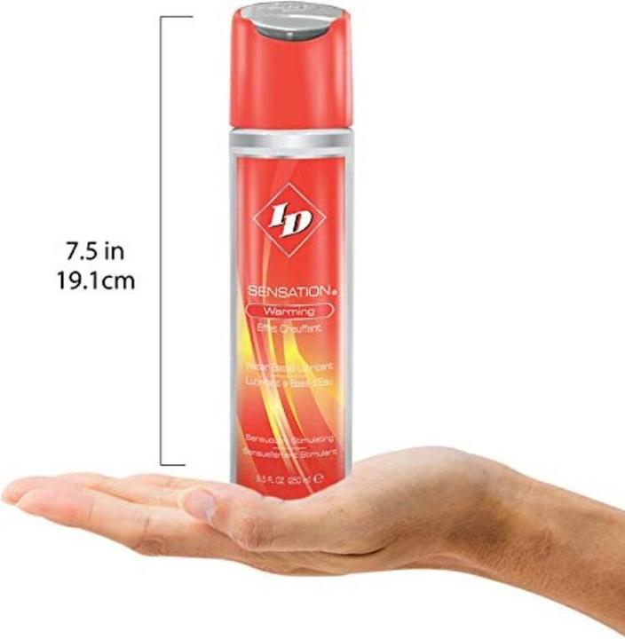 Actual product image ID Sensation - Water-Based Lubricant With Heat Effect 250 ml (250 ml)