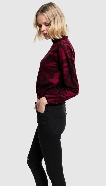 Produktbild Urban Classics Ladies Camo Turtleneck Crew (XL)