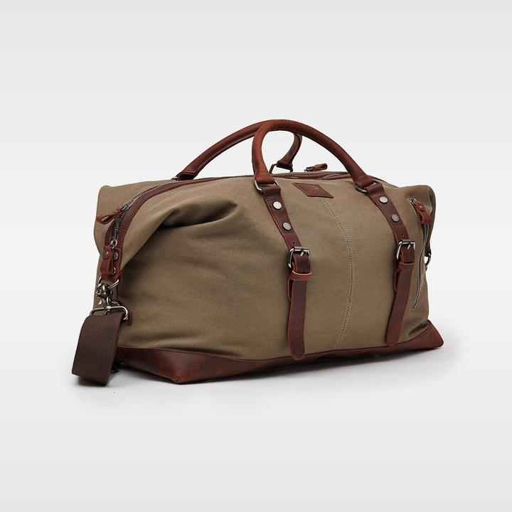 Immagine prodotto Only-Bags.Store Borsa da viaggio grande unisex, borsa da viaggio in pelle resistente, borsa da viaggio (42 l)