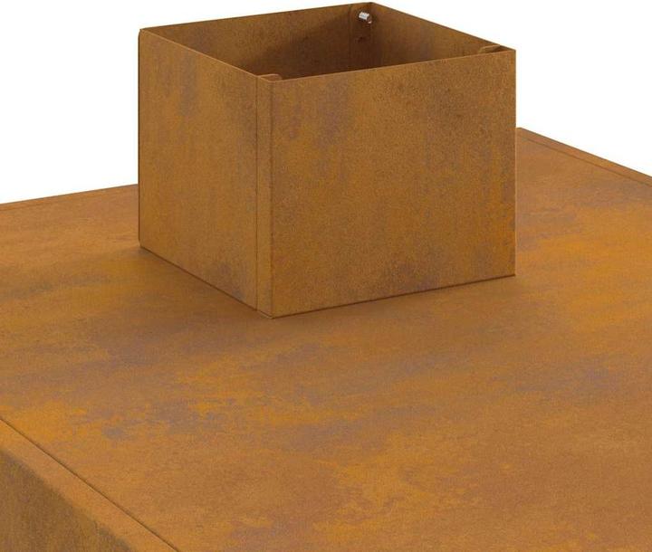 Produktbild VidaXL Gartenofen 35x50x60 cm Cortenstahl Camping Ofen tragbarer Ofen Holzofen