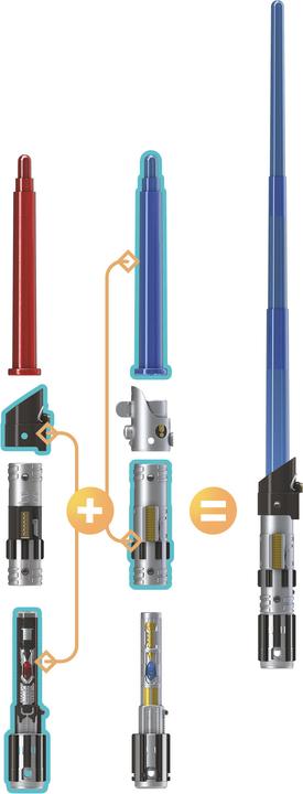Actual product image Hasbro Lightsaber Forge Darth Vader