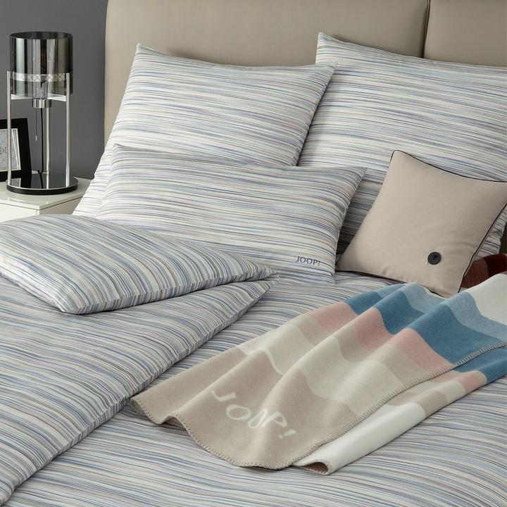 Produktbild Joop! Living JOOP Mako-Satin Bettwäsche Vivid sky (Bettwäsche Set, 135 x 200 cm, 40 x 80 cm)