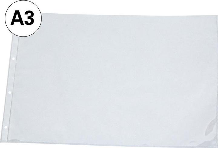 Actual product image Q-Connect Pointing book pockets, smooth film (A3, 10 x)