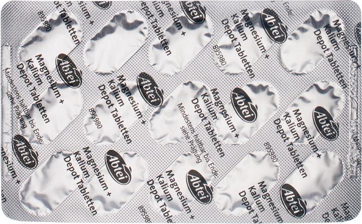 Produktbild Abtei Magnesium + Kalium (30 Stück, Tabletten, 85 g)