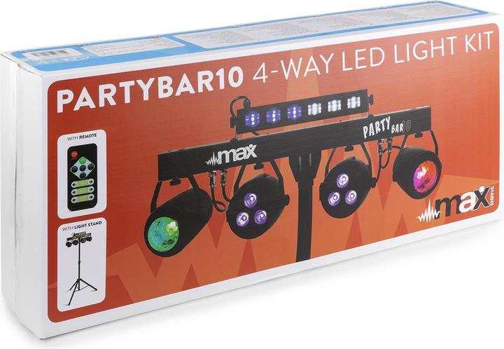 Produktbild Max Lichtset PartyBar 10