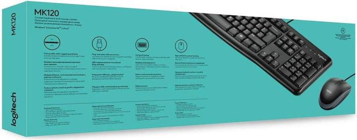 Image du produit Logitech MK120 (DE, Filaire)