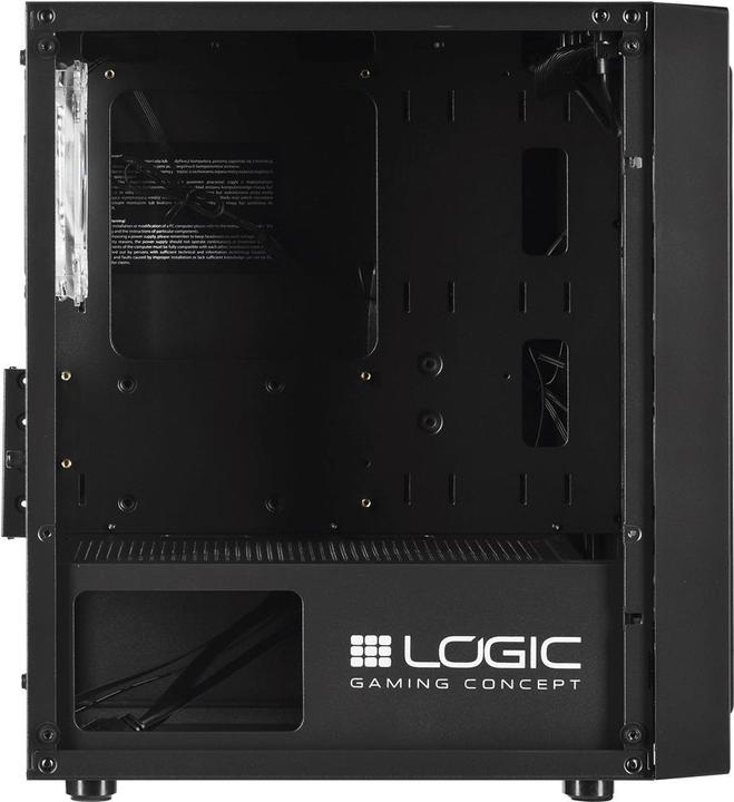 Actual product image Logic Obudowa Atos RGB Mini USB 3.0 Bez Zasilacza (mATX, Mini-ITX)