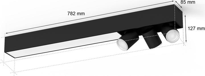 Actual product image Philips Centris (3010 lm, GU10)