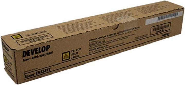 Actual product image Develop AAV82D0TN-328Y toner yellow 28,000 pages yellow Ineo + 250 i (Y)