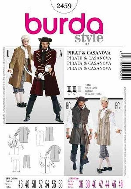 Pattern Pirate Casanova