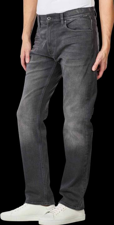Actual product image G-Star Mosa Jeans Straight Fit Worn In Black Moon (W36/L32)