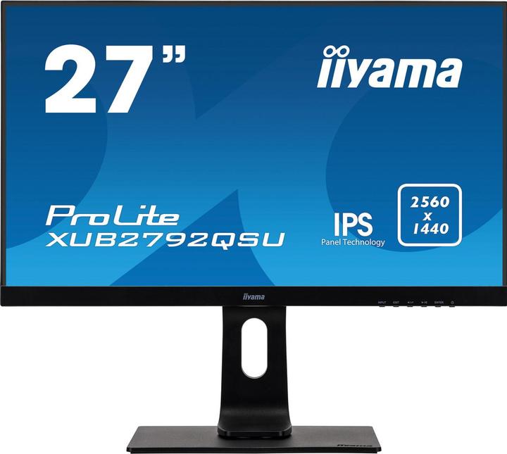 Produktbild iiyama ProLite XUB2792QSU-B1 (2560 x 1440 Pixel, 27")
