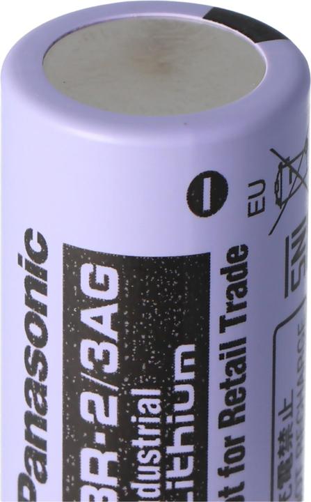 Actual product image Panasonic Batterie BR 2/3AGN 2/3 A Hochtemperaturzelle (1 pcs., 2/3 A, 1400 mAh)