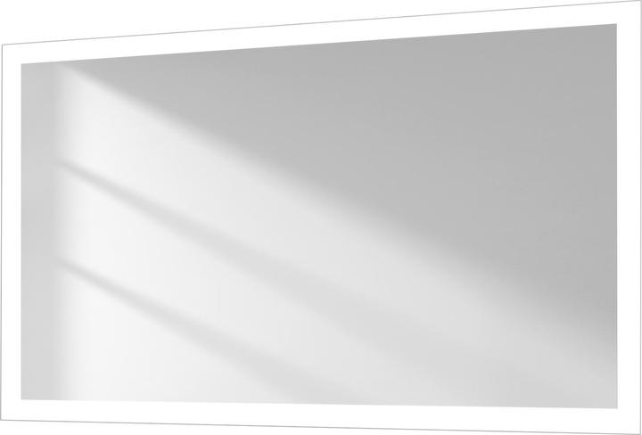 Actual product image Emke Bathroom Mirror With Lighting 100*60cm,Fog-Free, 3000K/6500K,Bouton Switch (100 x 60 cm)