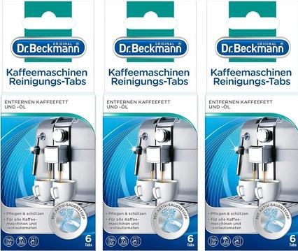 Productafbeelding Dr. Beckmann Dr.Beckmann tabs voor schoonmaken koffiemachine, 6 stuks