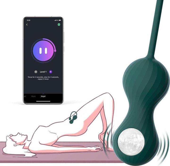 Image du produit Magic Motion Crystal Duo Smart Kegel Vibrator with Weight Set