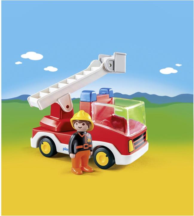 Actual product image Playmobil Fire engine vehicle (6967, Playmobil 1.2.3)