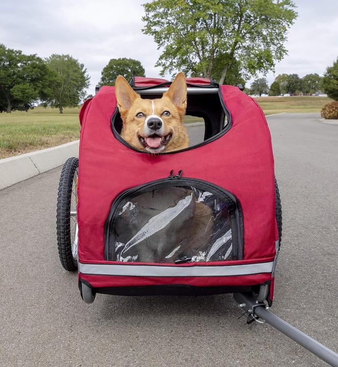 Produktbild PetSafe Fahrrad-Anhänger (Hund, Reflektoren, Waschbar)