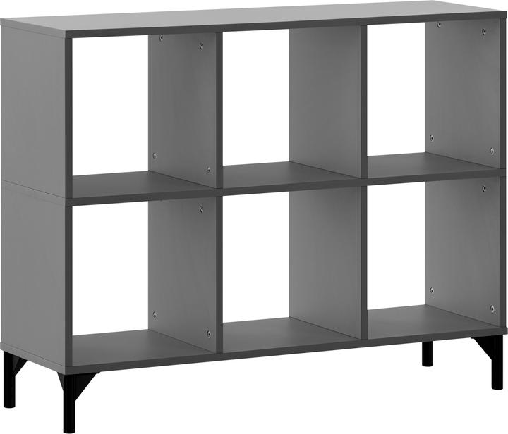 Schildmeyer Smash shelf anthracite (104.5 x 33 x 82 cm)