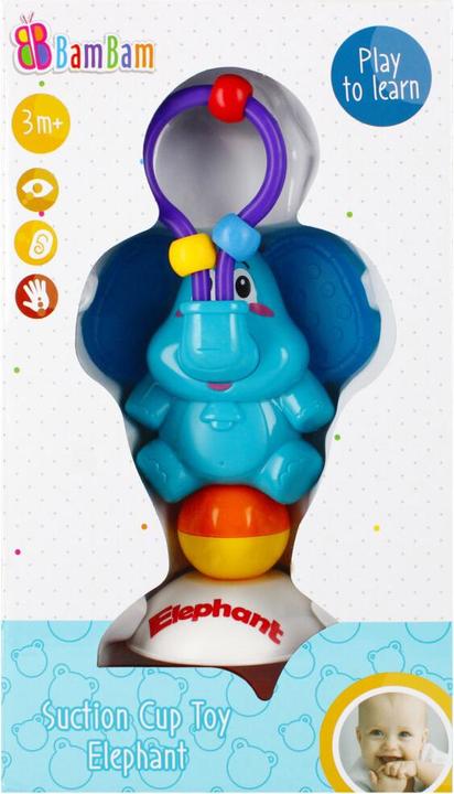 Actual product image Bambam bam bam elephant on the teat window box