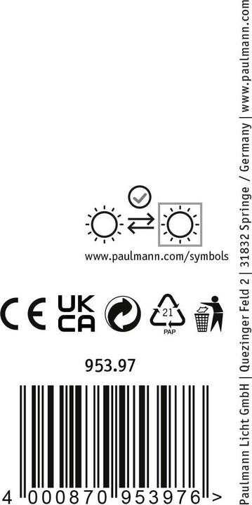 Image du produit Paulmann ProRail3 Pendule Artemons (GU10)