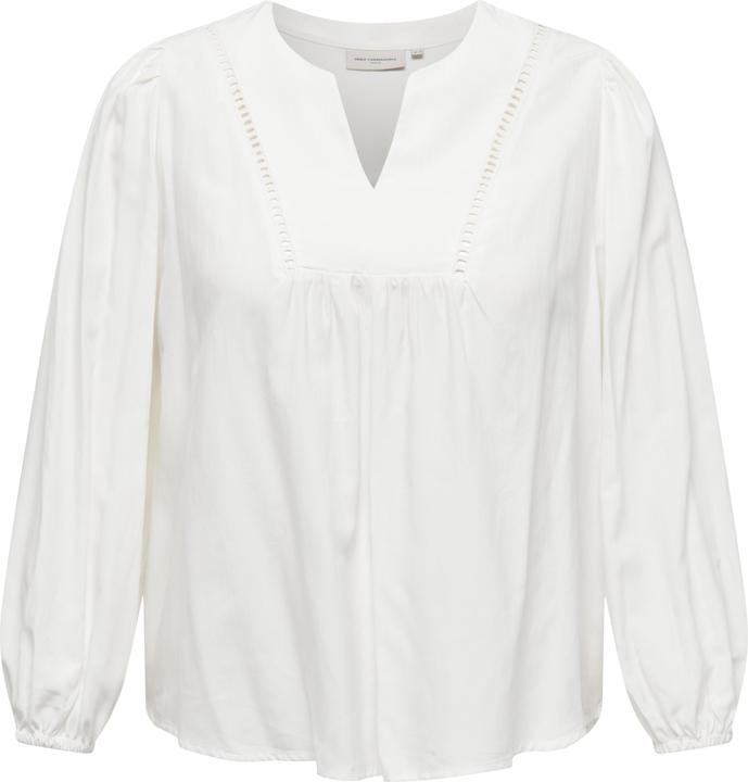 Produktbild Only Normal geschnitten V-Ausschnitt Elastische Bündchen Puffärmel Top Top (42)