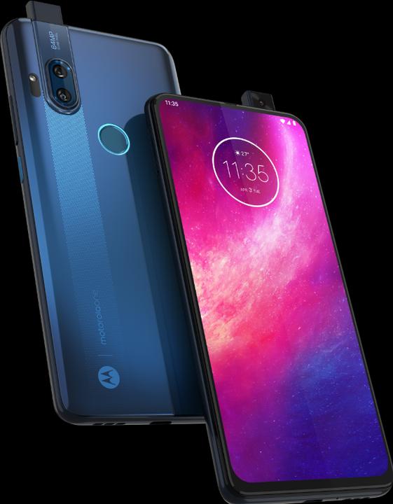 Produktbild Motorola One Hyper (128 GB, Deep Sea Blue, 6.50", Hybrid Dual SIM, 64 Mpx, 4G)