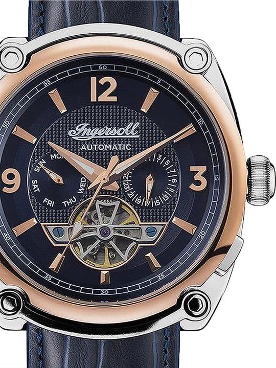 Actual product image Ingersoll 1892 Ingersoll I01101B The Michigan Automatic 45mm 5ATM (Analogue wristwatch, 42 mm)