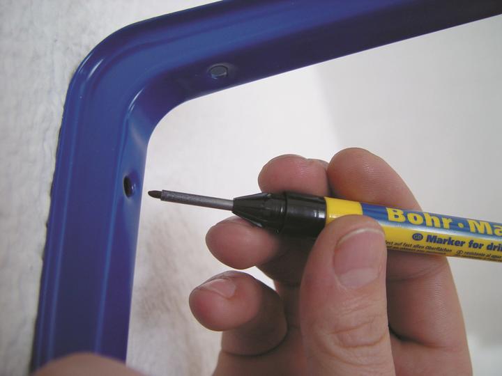 Produktbild Bleispitz Bohr-Marker schwarz (Schwarz, 1 mm)
