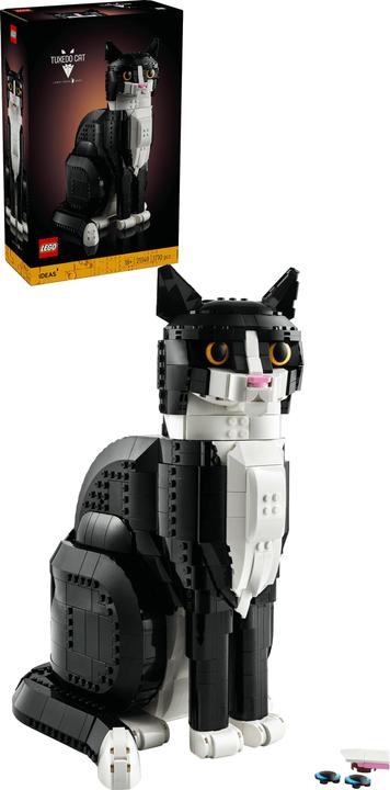 Image du produit LEGO Chat noir et blanc (21349, LEGO Ideas, LEGO difficiles à trouver)