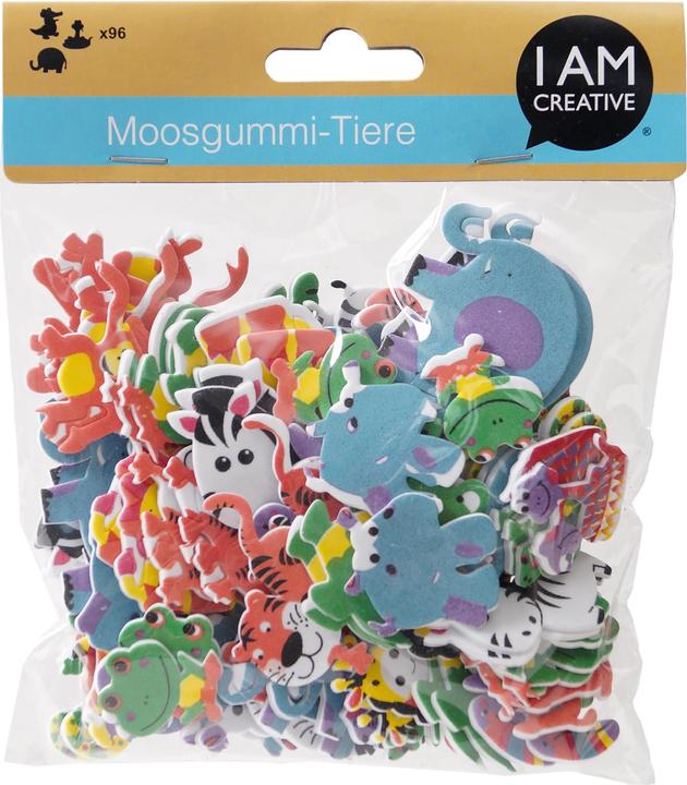 Image du produit I Am Creative Animaux de la jungle en mousse