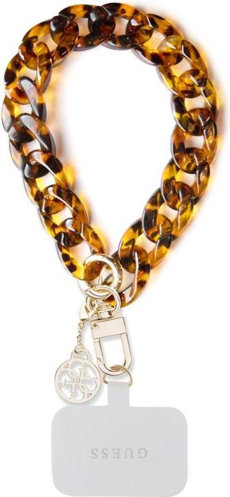 Guess GUOUCBMC4MT Universal Big Hand Strap Acetate Acrylic 4G Charm