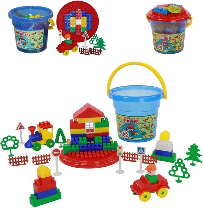 Polesie 37190 Bausteine Set 68 Teile
