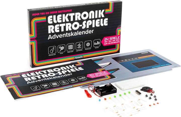 Produktbild Franzis Elektronik Retro-Spiele Bausatz