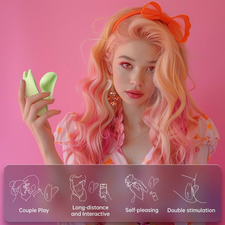 Actual product image Magic Motion Umi Smart Wearable Vibrator Grün
