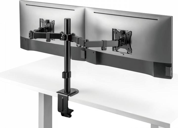 Actual product image V7 Dual Monitor Clamp Desk Mount (Table, 32")