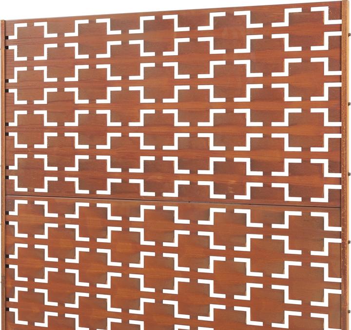 Image du produit Casa.Pro Trennwand Basciano Cortenstahl 180x120 cm Edelrost (180 x 120 x 40 cm)