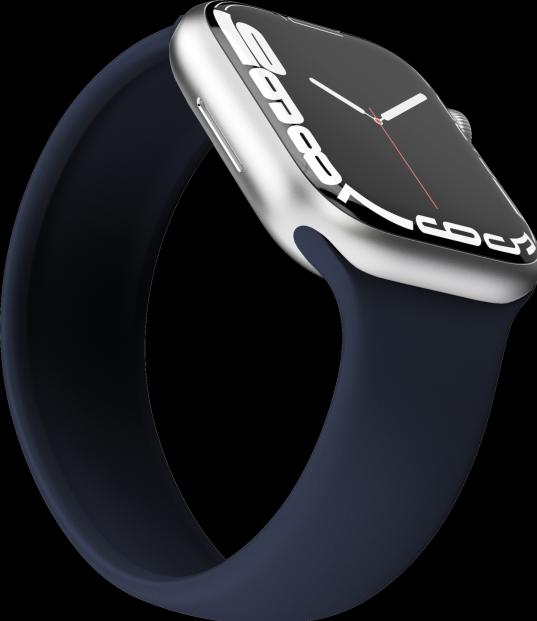 Produktbild Vonmählen Solo Loop Case 2 Band L Navy 42/44/45/49mm (45 mm, 44 mm, 42 mm, 49 mm, Silikon)