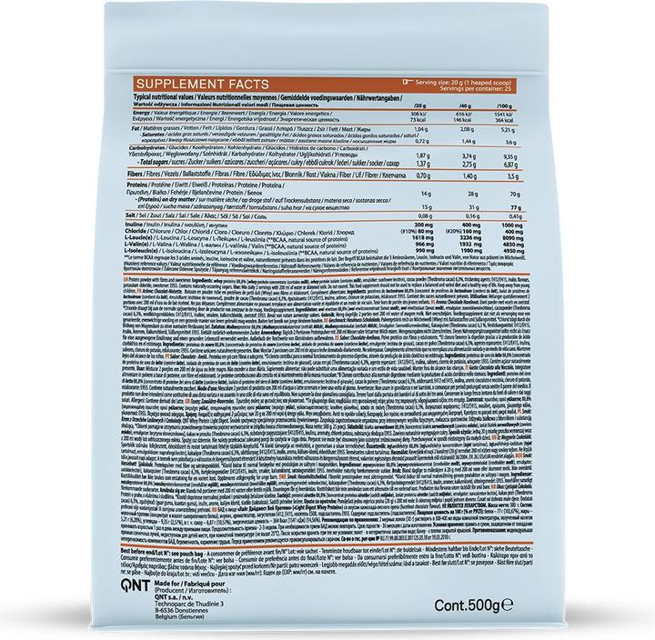 Produktbild QNT Light Digest Whey Protein (Haselnuss, 1 Stk., 500 g)