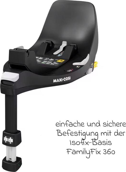 Produktbild Maxi-Cosi Babyschalen 3in1 Babyschale & Reboarder-Set FamilyFix (Babyschale, ECE R129/i-Size Norm)