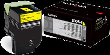 Image du produit Lexmark 800s4 (Y)
